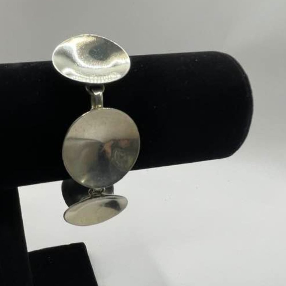 Robert Lee Morris Solid Silver Oversized Concave … - image 2